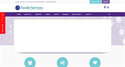 Desktop Screenshot of familyservicesinc.net
