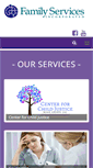 Mobile Screenshot of familyservicesinc.net